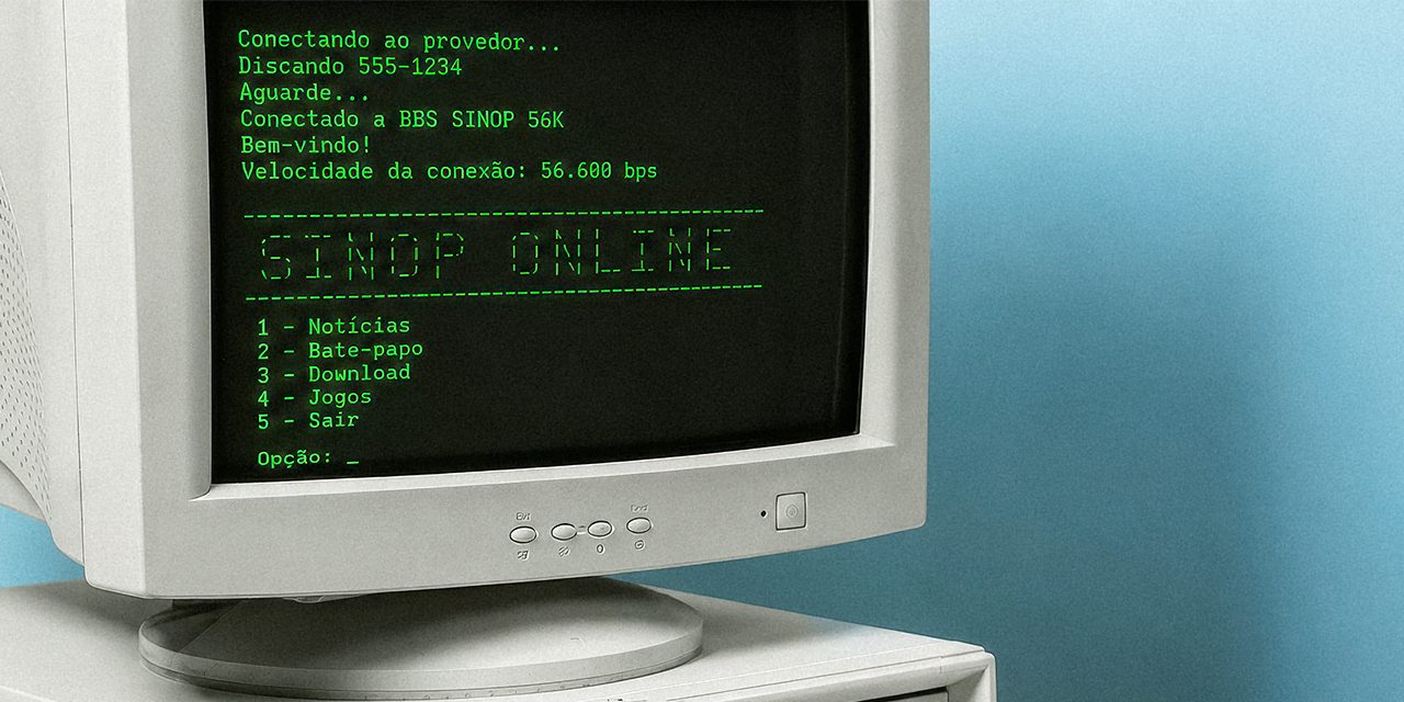 Você lembra como era a internet em Sinop?