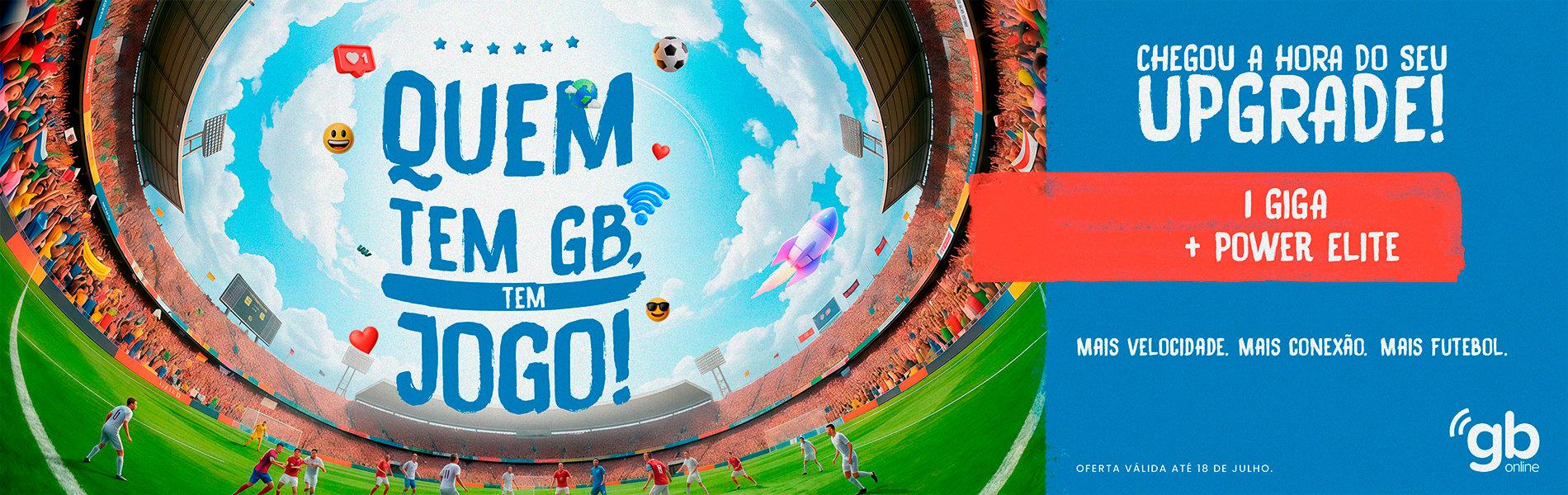 QUEM TEM GB, TEM JOGO