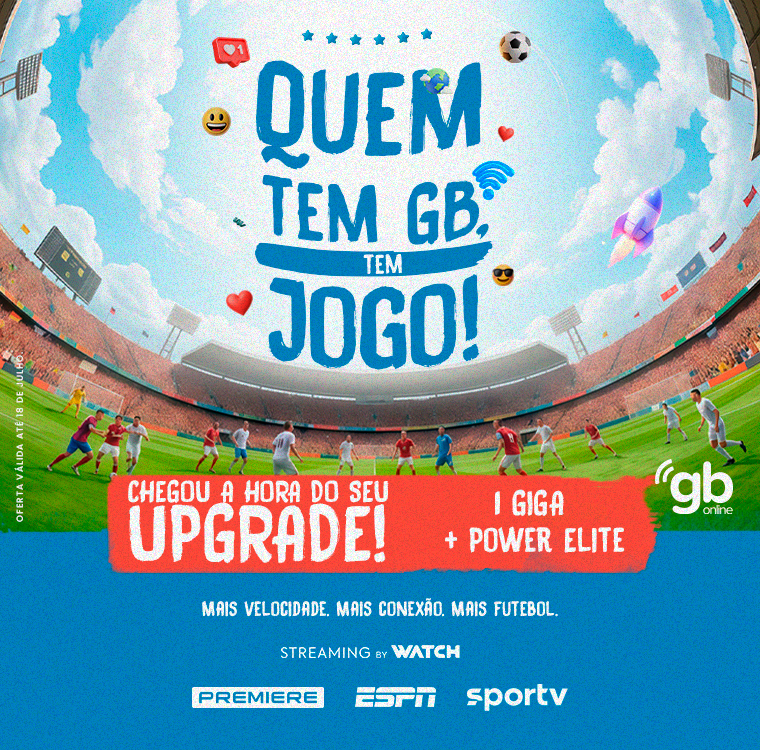 QUEM TEM GB, TEM JOGO